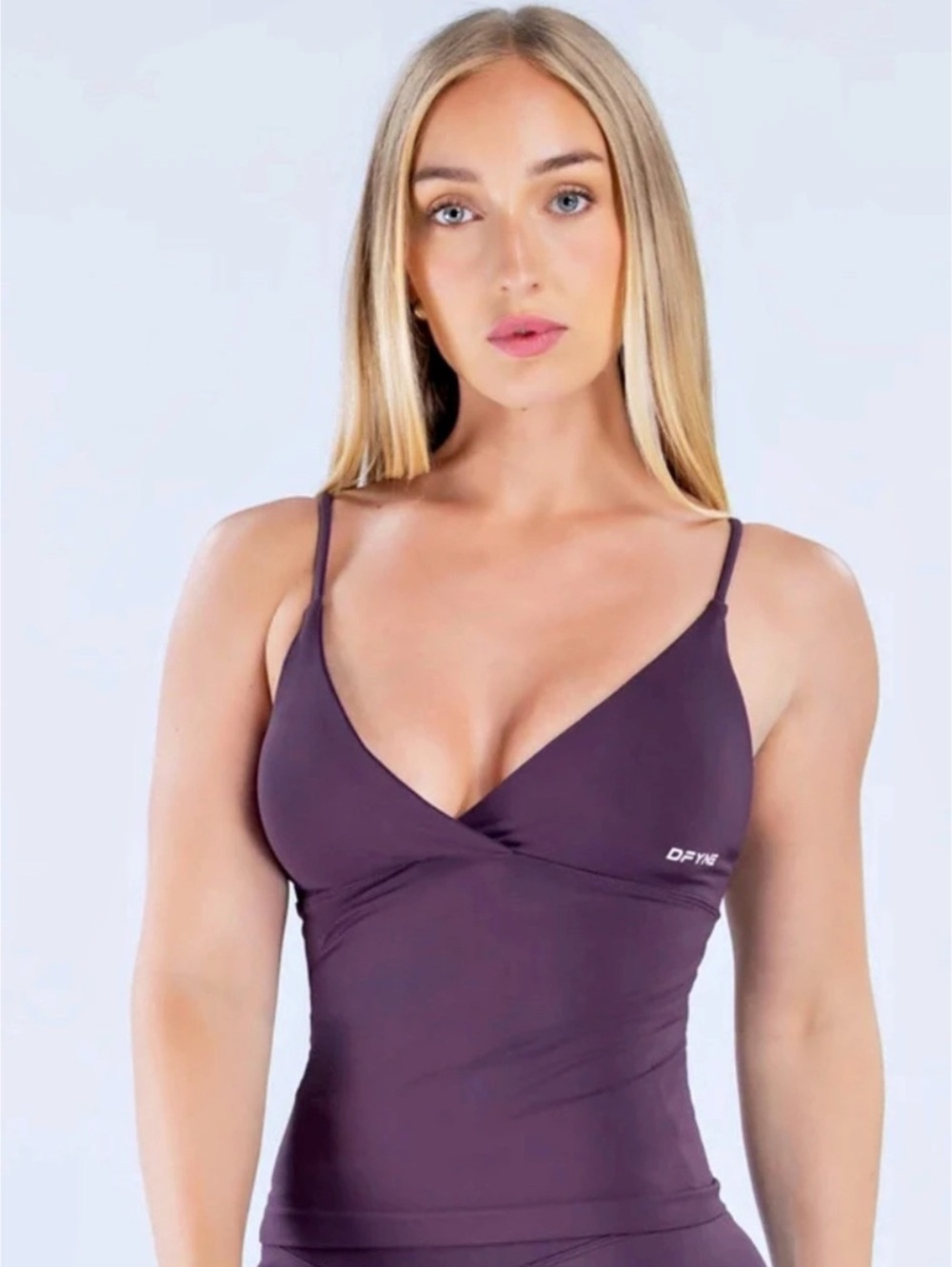 DFYNE vision twist front longline top